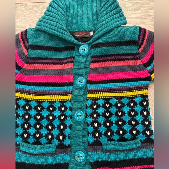 Kids Catimini Cardigan Sweater size 4 - Picture 4 of 9